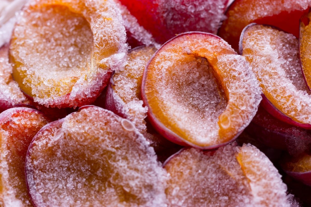 IQF frozen cherries